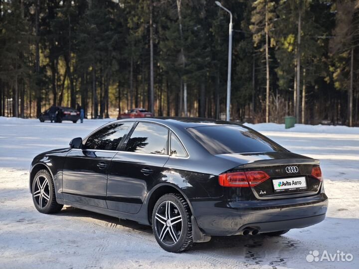 Audi A4 1.8 CVT, 2008, 189 000 км