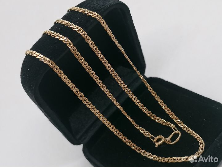 Л.Х. Цепь золото 585 проба, 50см, 3.8гр