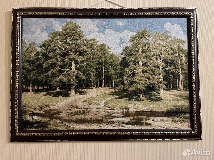 Картина из вышивки