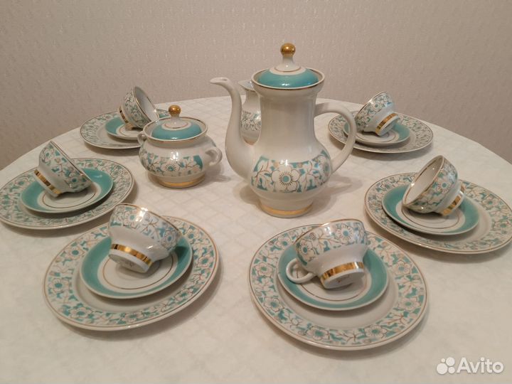 Чайный сервиз СССР новый