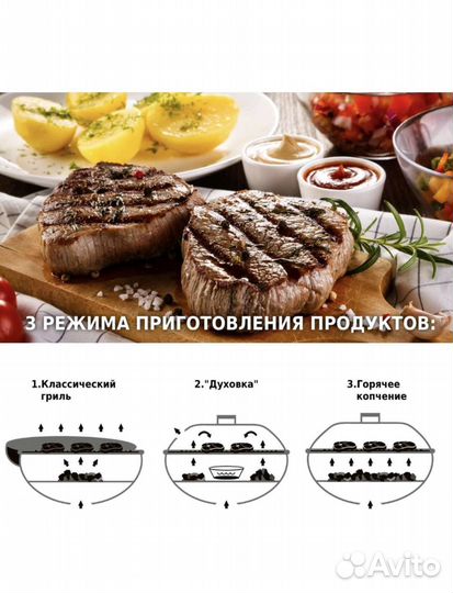 Гриль-барбекю Новый