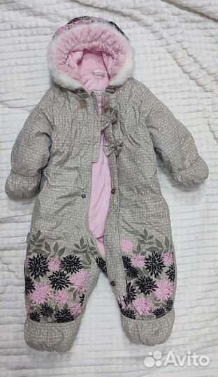 Зимний комбинезон kerry 80 для девочки