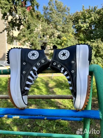 Кеды converse кожаные