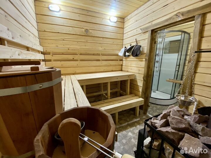 Баня на дровах