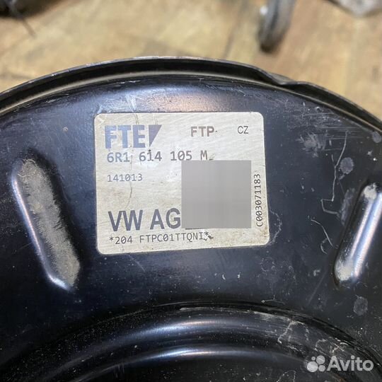 Вакуумный усилитель тормозов VW Polo