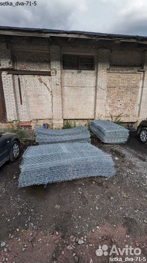 Оцинкованная сетка / Забор под ключ / яч.60х80мм