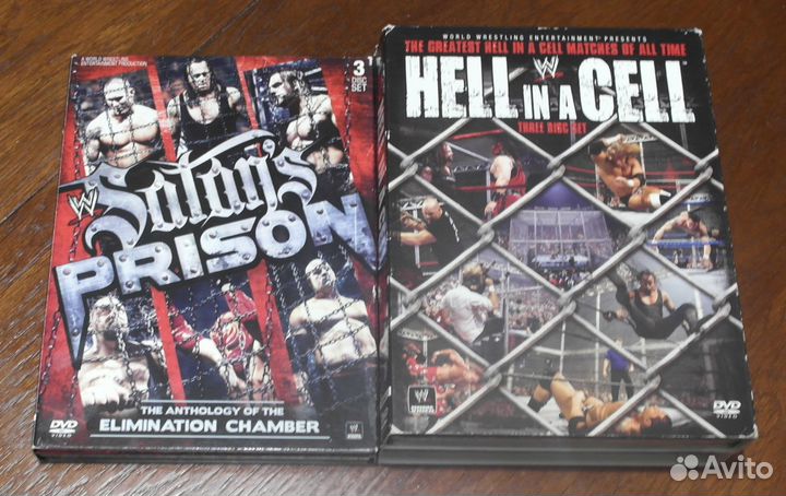 Коллекционные DVD диски с рестлингом от WWE