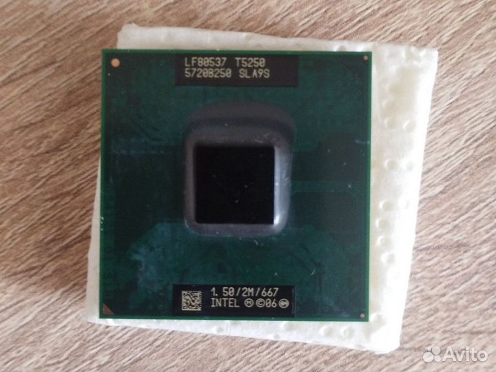 Процессор ноутбука Intel Dual T5250 1,5Gz Socket P