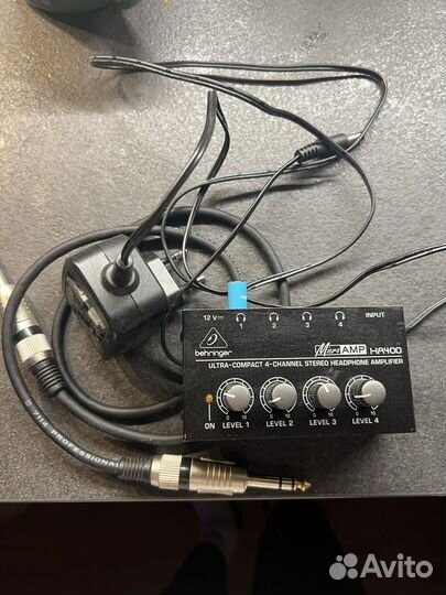 Усилитель звука для наушников behringer ha400