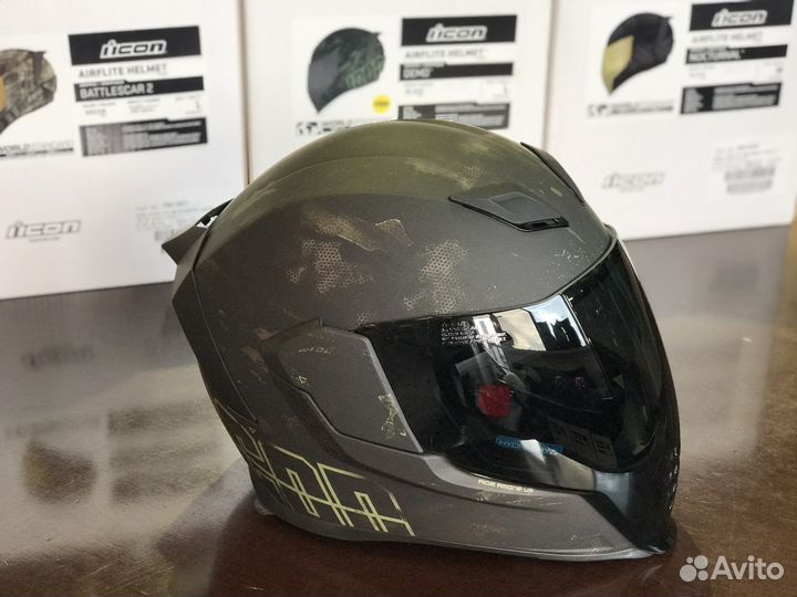 Мото шлем icon airflite Demo