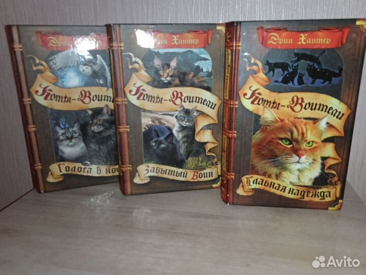 Книги коты воители 4 цикл