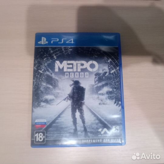 Metro exodus ps4 диск