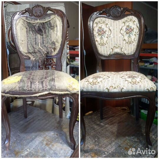 Ремонт и реставрация стульев, столов, табуретов