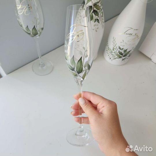 Свадебные бокалы, аксессуары