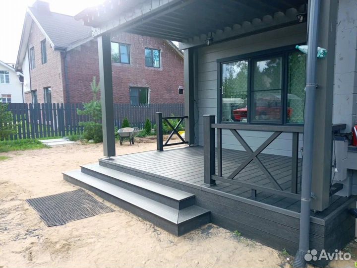 Террасная доска из дпк 150х22