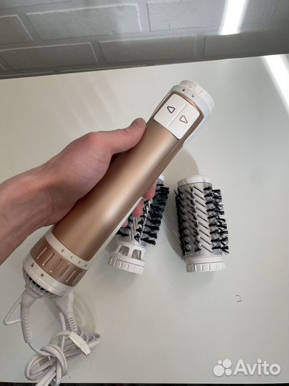 Фен щетка rowenta