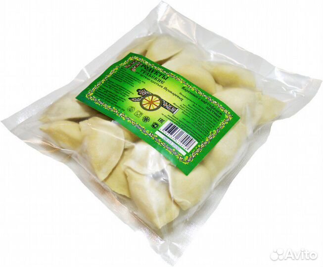 Постные вареники с Картофелем 500 г