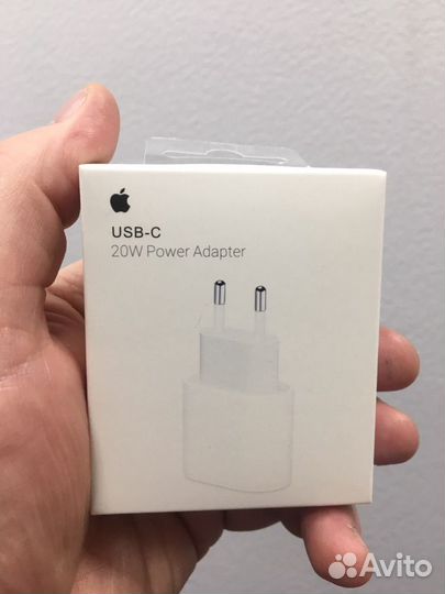 Быстрая Зарядка Адаптер USB-C 20w 20 iPhone 11 12