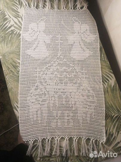 Кружево, салфетки крючком, handmade