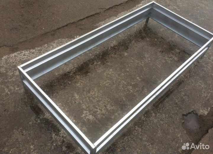 Грядка темно-зеленая 1м х 5м х 22см