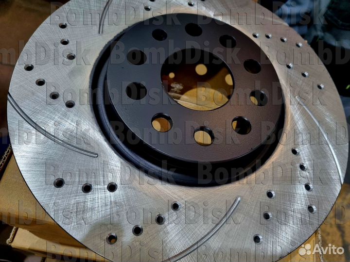 Тормозные диски с перфорацией и насечками