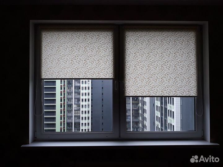 Рулонные и римские шторы Самара