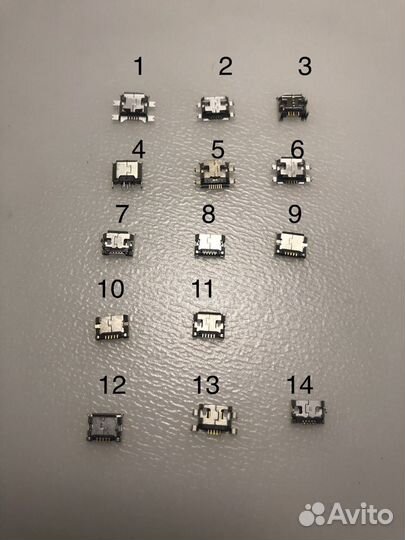 Разъемы micro usb