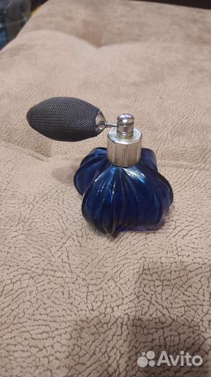 Флакон для духов с пульверизатором старинный СССР
