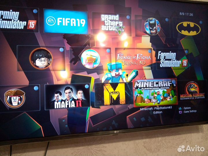 Sony ps3 500 гб +47игр