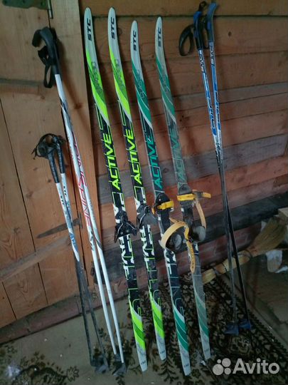 Беговые лыжи классические STC active 150