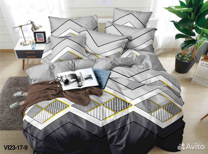 Белье постельное caтин