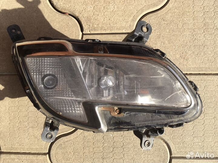 Противотуманные фары KIA pro ceed JD дорест