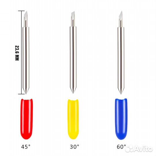 Ножи для плоттера 30/45/60 Roland, SignCut, List