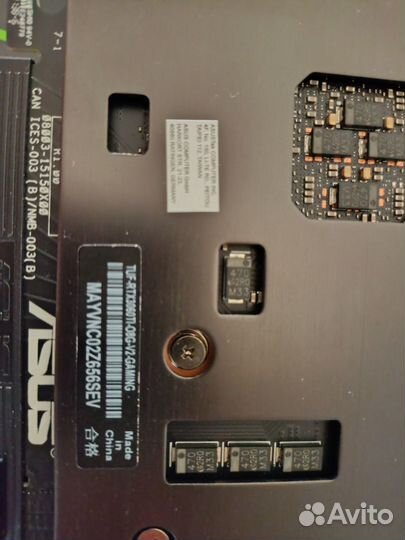 Видеокарта asus TUF RTX 3060ti 8g