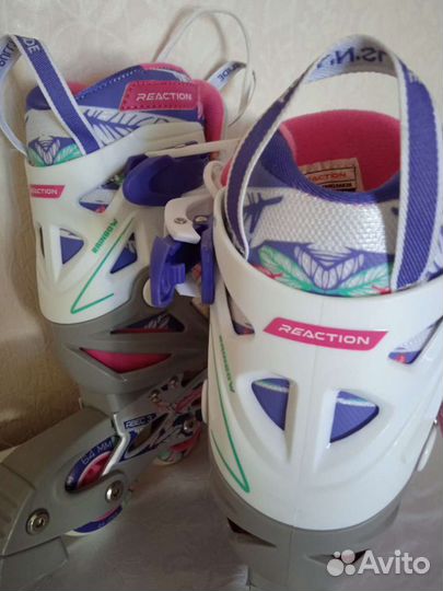 Роликовые коньки детские раздвижные