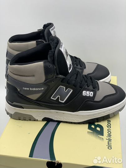 Кроссовки new balance 650 с мехом