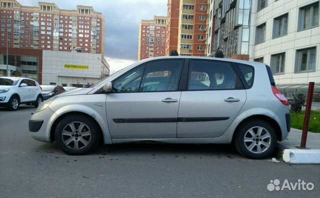 Порог левый Renault Scenic 2003-2009(1мм)