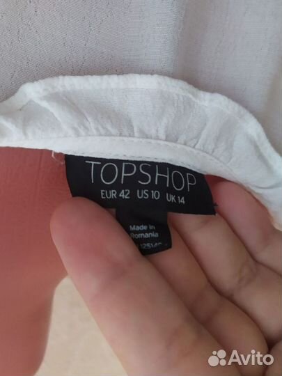 Блузка Topshop вискоза 48 размер