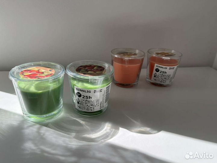 Ароматические свечи Икея