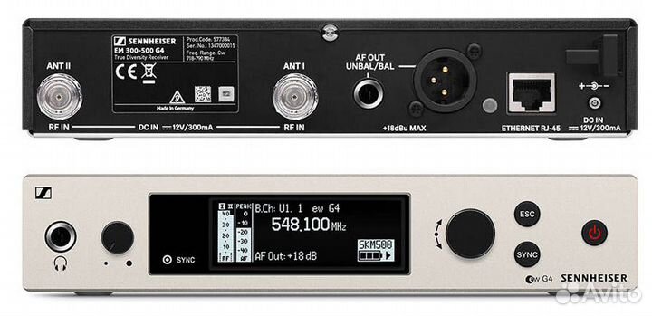 Радиосистема Sennheiser EW 500 G4-945-AW+