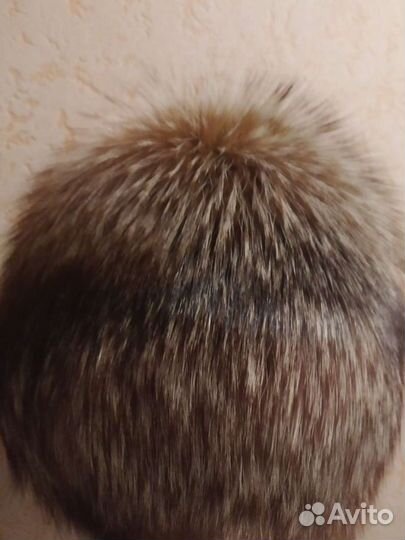 Шапка из натурального меха лисы(Новая)