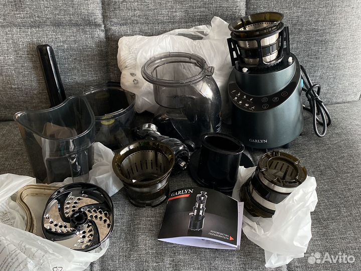 Соковыжималка шнековая garlyn J-600 Max