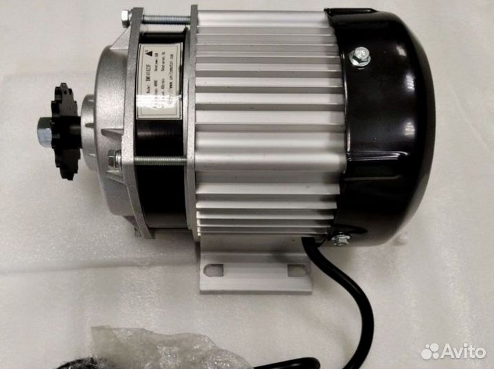 Редукторный электродвигатель 500Вт, 36-48-60В