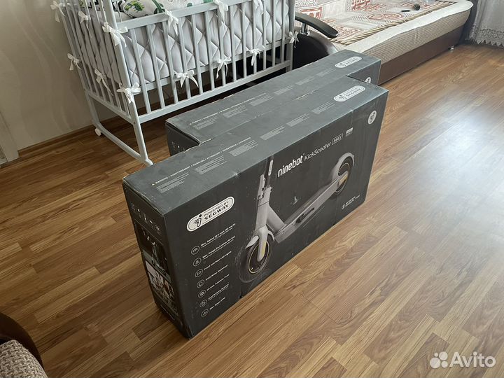 Электросамокат ninebot kickscooter max g30lp