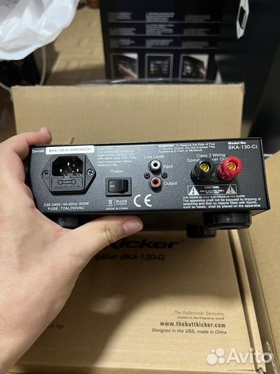 Buttkicker Gamer 2 вибросабвуфер