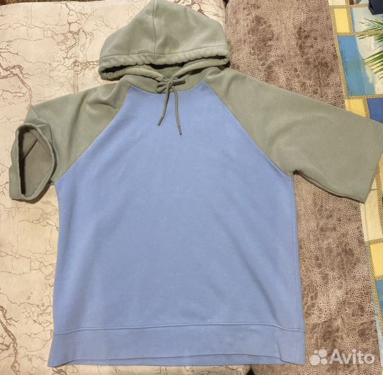 Худи с коротким рукавом topman