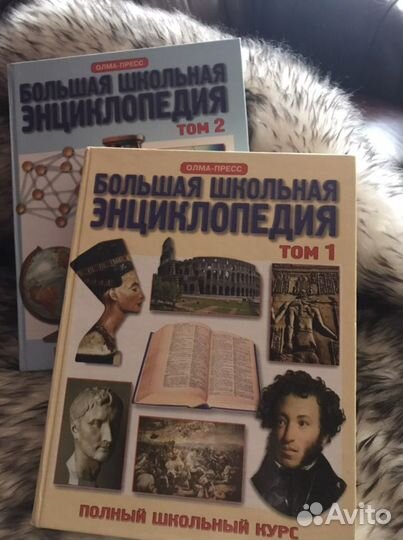 Большая школьная энциклопедия, в 2- х томах