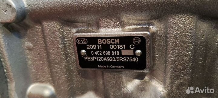 Тнвд камаз bosch евро 3