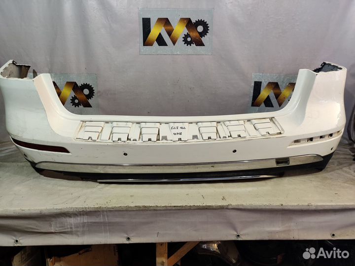 Мерседес GLE W166 2015- Бампер задний 10718