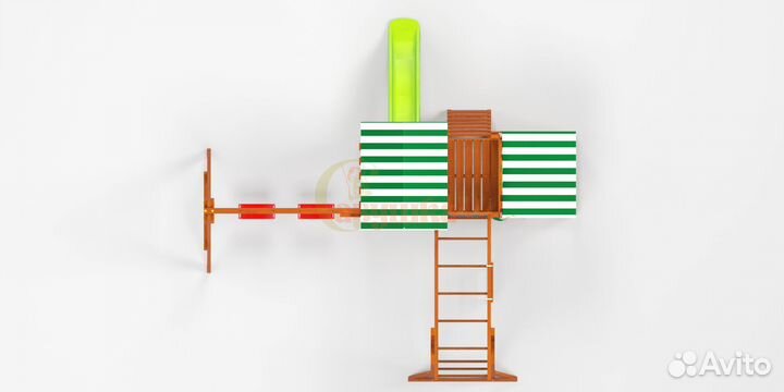 Детская площадка Савушка TooSun 4 с песочница